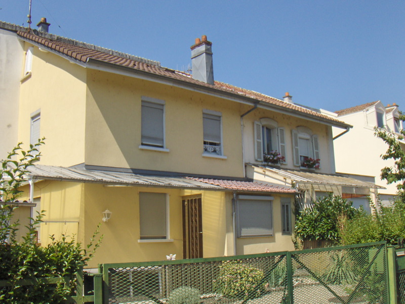 Maisons jumelées de la cité ouvrière de Mulhouse