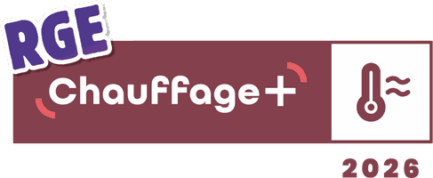 Logo RGE Chauffage +, certificat n° CPLUS/76216 détenu par HAUS'LAND