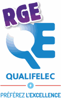 Logo RGE Qualifelec, certificat n° 167580 détenu par HAUS'LAND